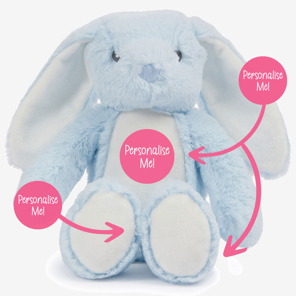 Personalised Teddy Bear with Photo & Message