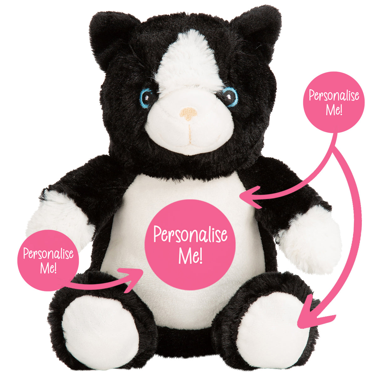 Personalised Teddy Bear with Photo & Message