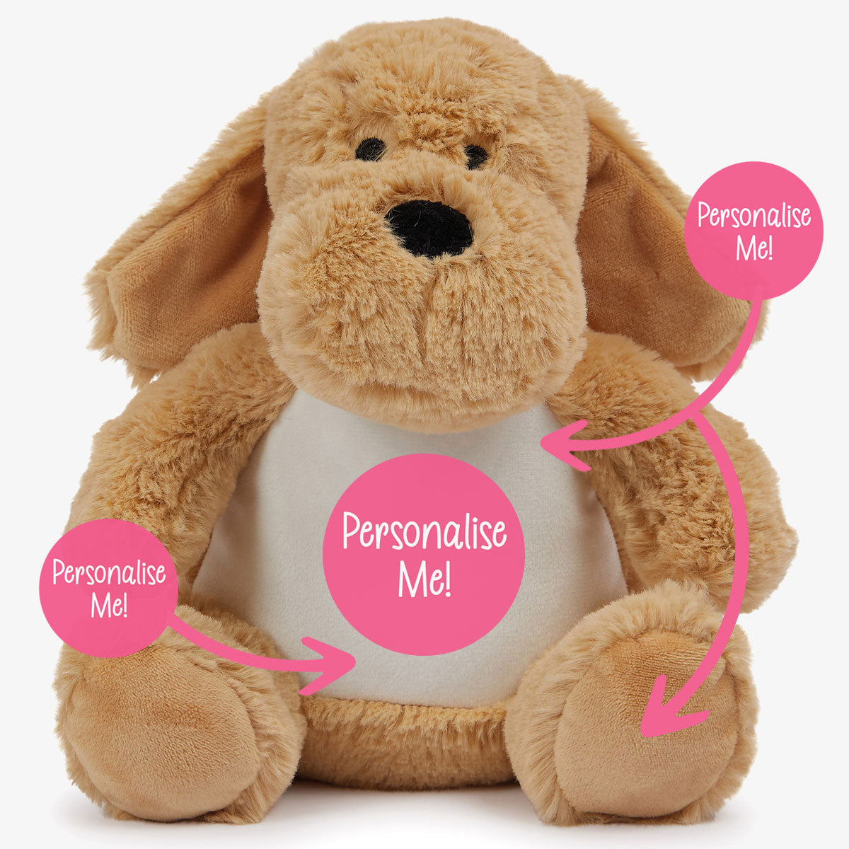 Personalised Teddy Bear with Photo & Message