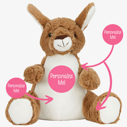 Personalised Teddy Bear with Photo & Message