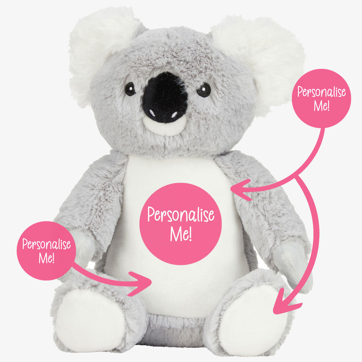 Personalised Teddy Bear with Photo & Message
