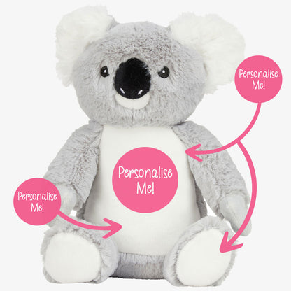 Personalised Teddy Bear with Photo & Message