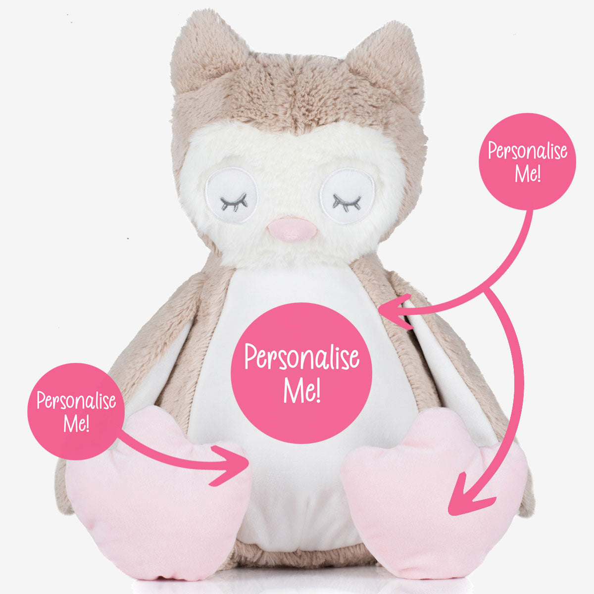 Personalised Teddy Bear with Photo & Message