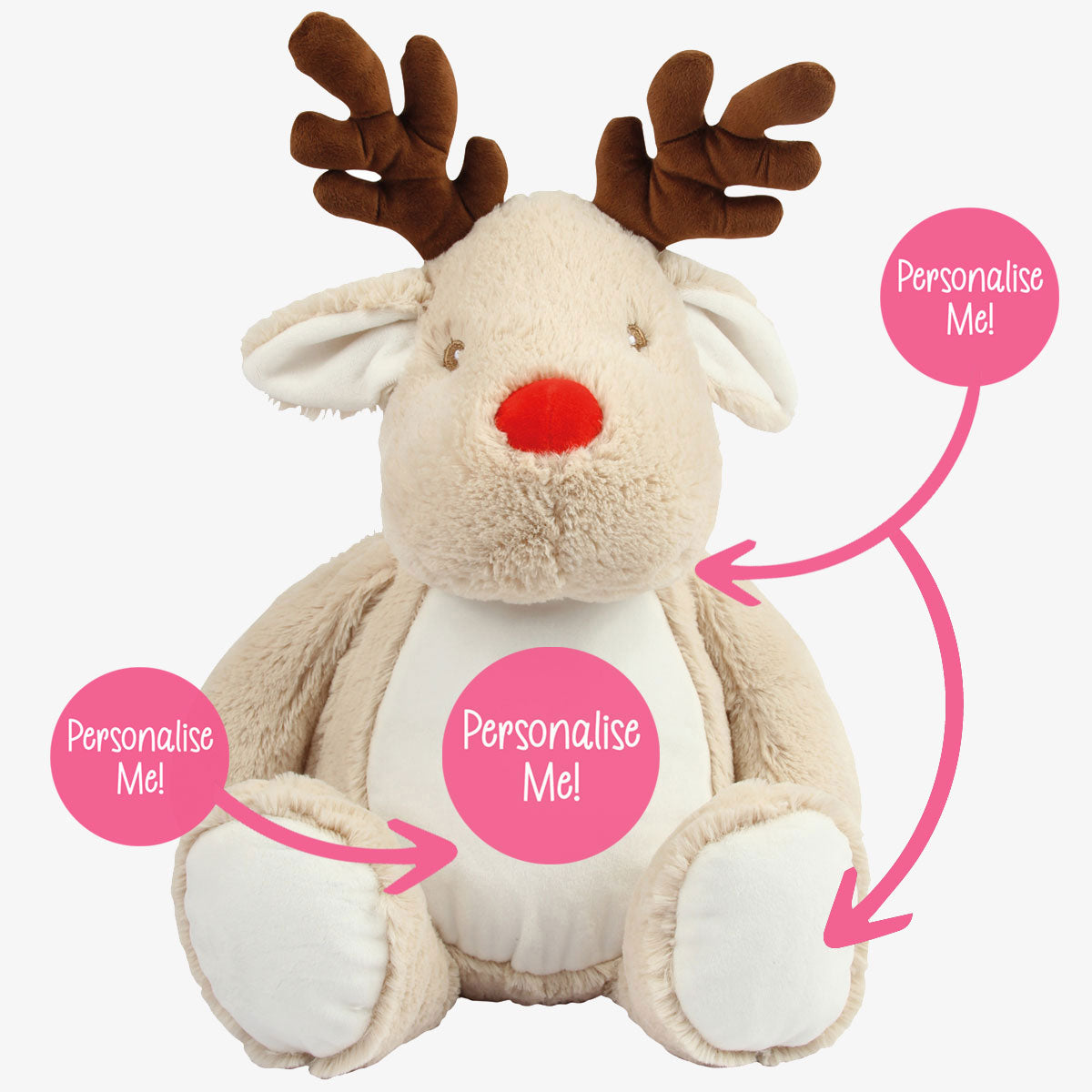 Personalised Teddy Bear with Photo & Message