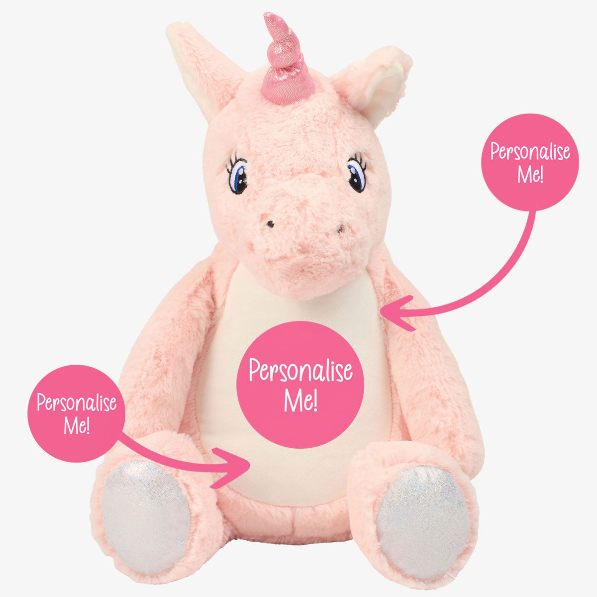 Personalised Teddy Bear with Photo & Message