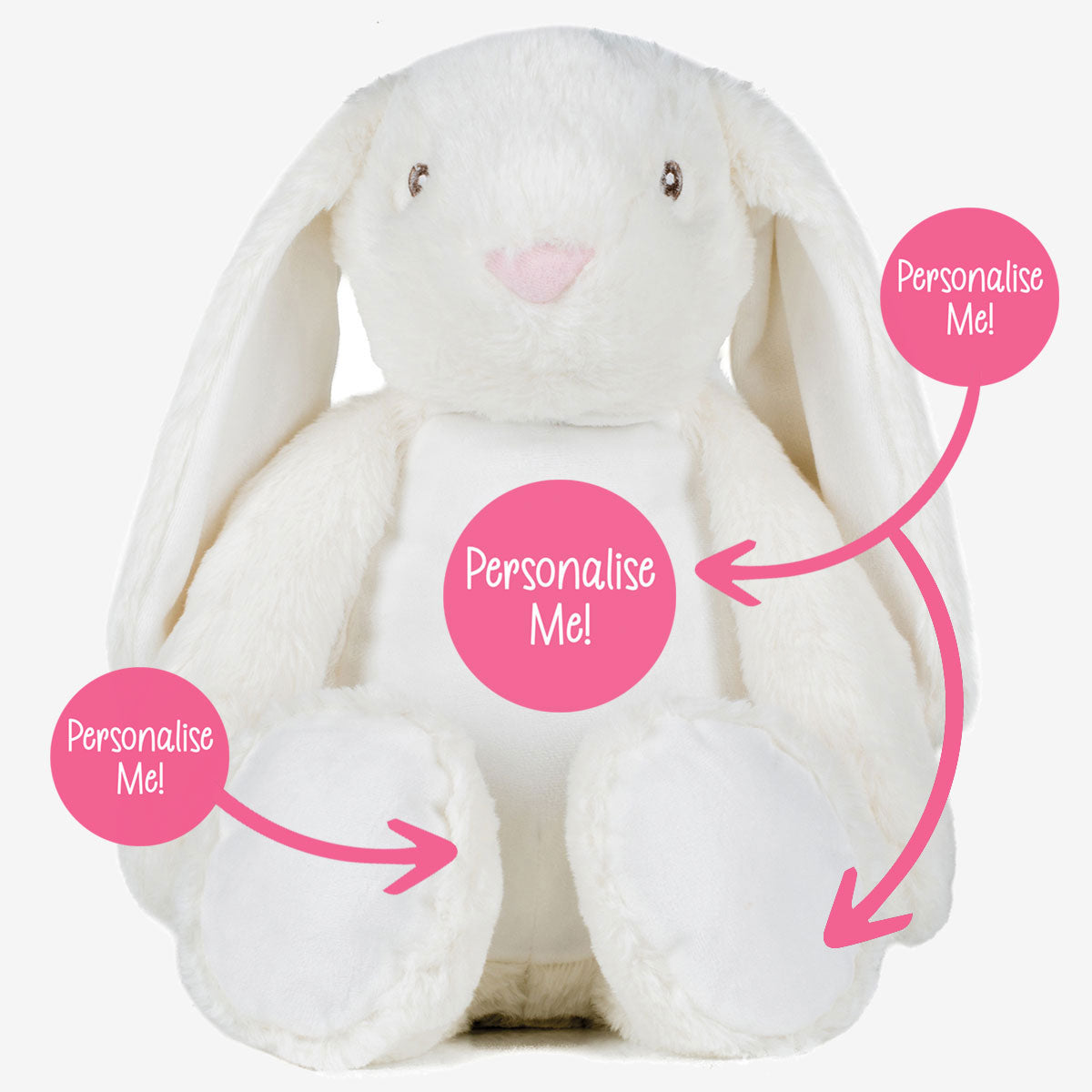 Personalised Teddy Bear with Photo & Message